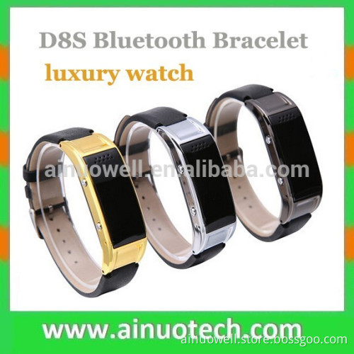 D8S MTK6260 smart watch bracelet Bluetooth Bracelet Watch For IOS Android for Samsung for iPhone 5S 6 6 plus